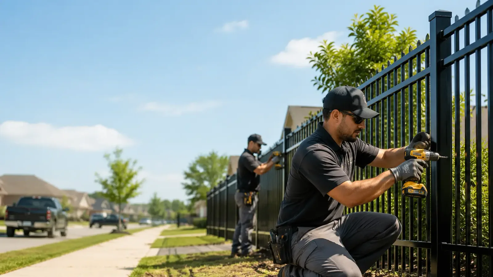 Metal Fence Installation in Mertzon, TX